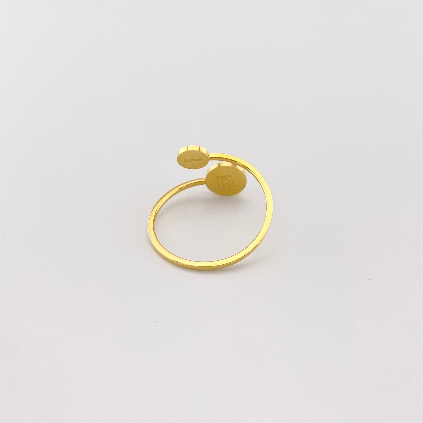 Pierścionek z kryształkami