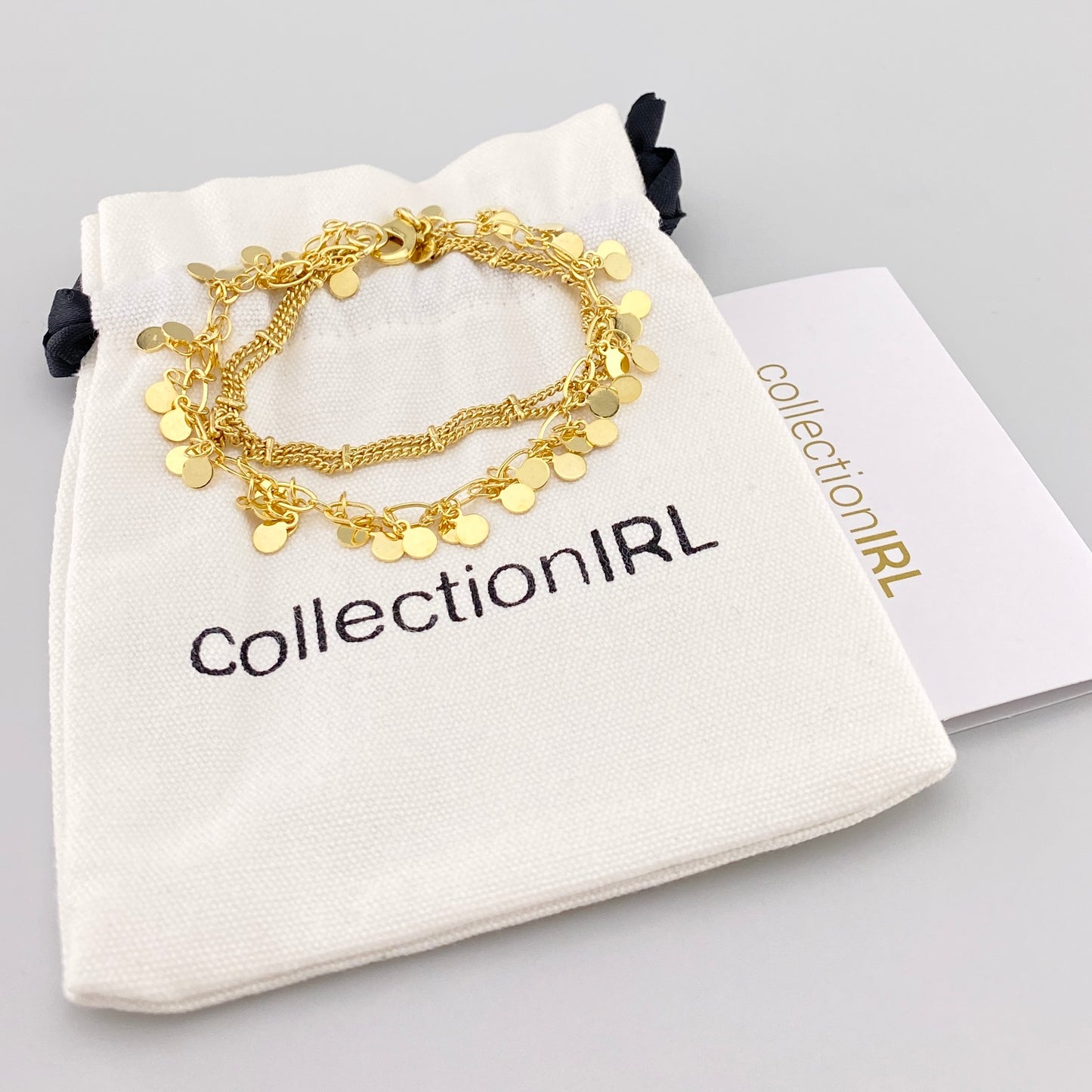 Багатошаровий браслет з підвісками IRL (Франція)