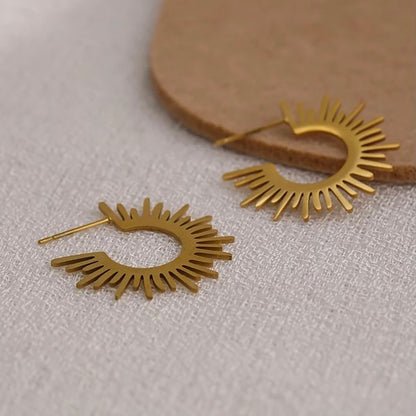 earrings sun