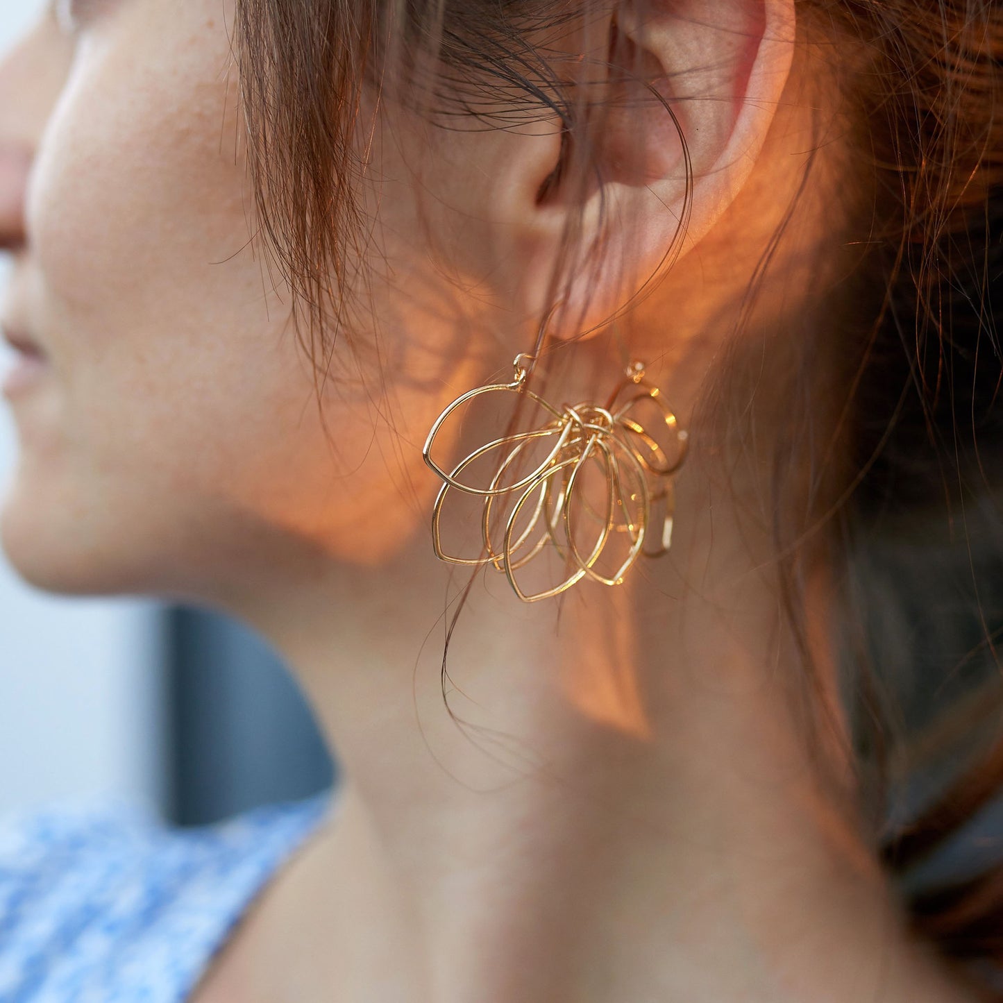 flower earrings