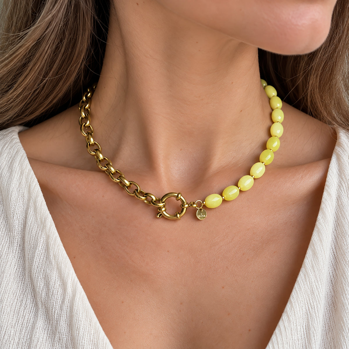 Lemon necklace Ikita (France)