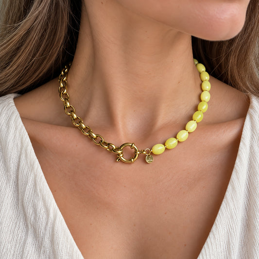 Lemon necklace Ikita (France)