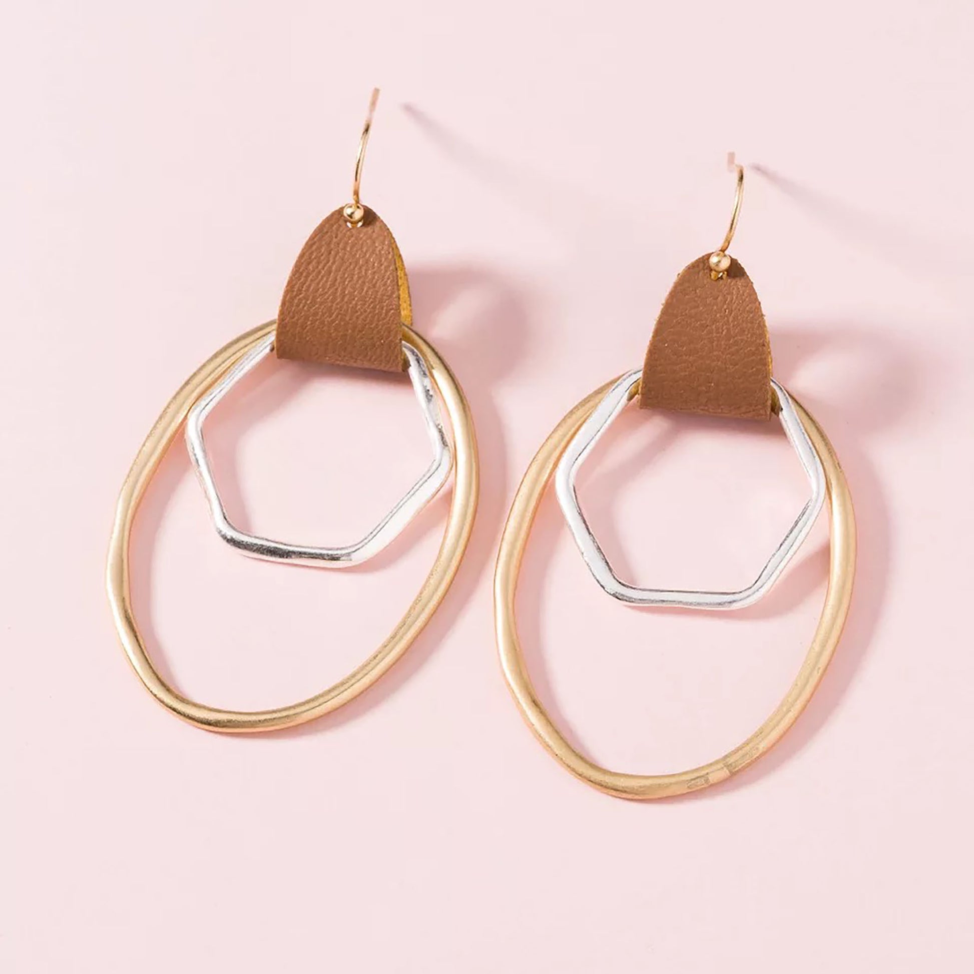 geometric earrings