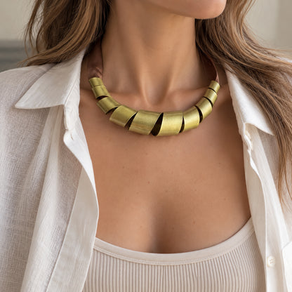 Metal necklace Sonata (Spain)