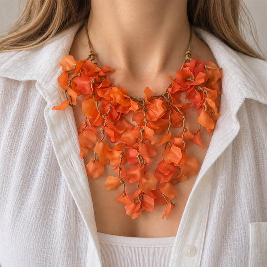 Necklace with petals Sonata (Spain)