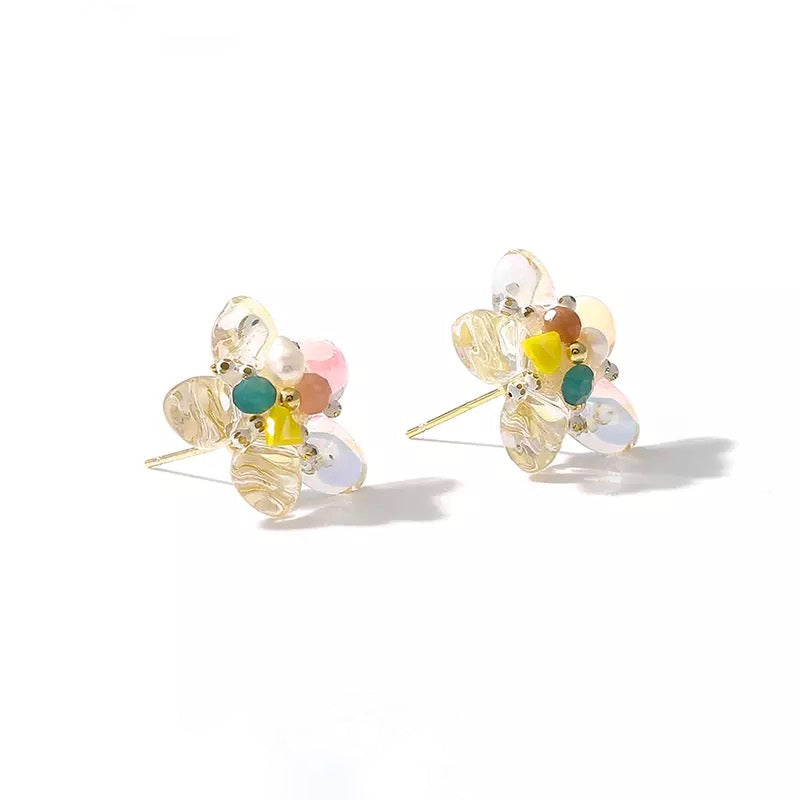 flower earrings