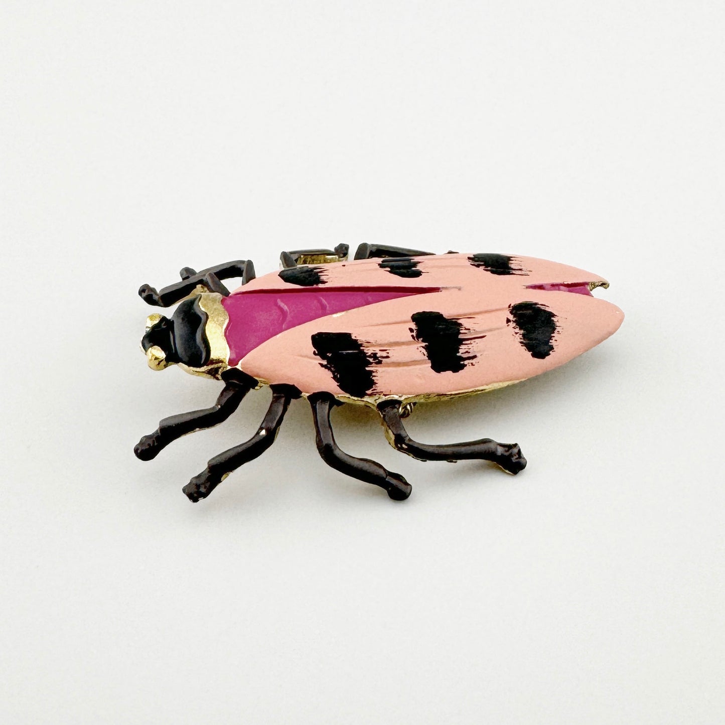 Brooch in the shape of a beetle, Spanish brand Sonata.