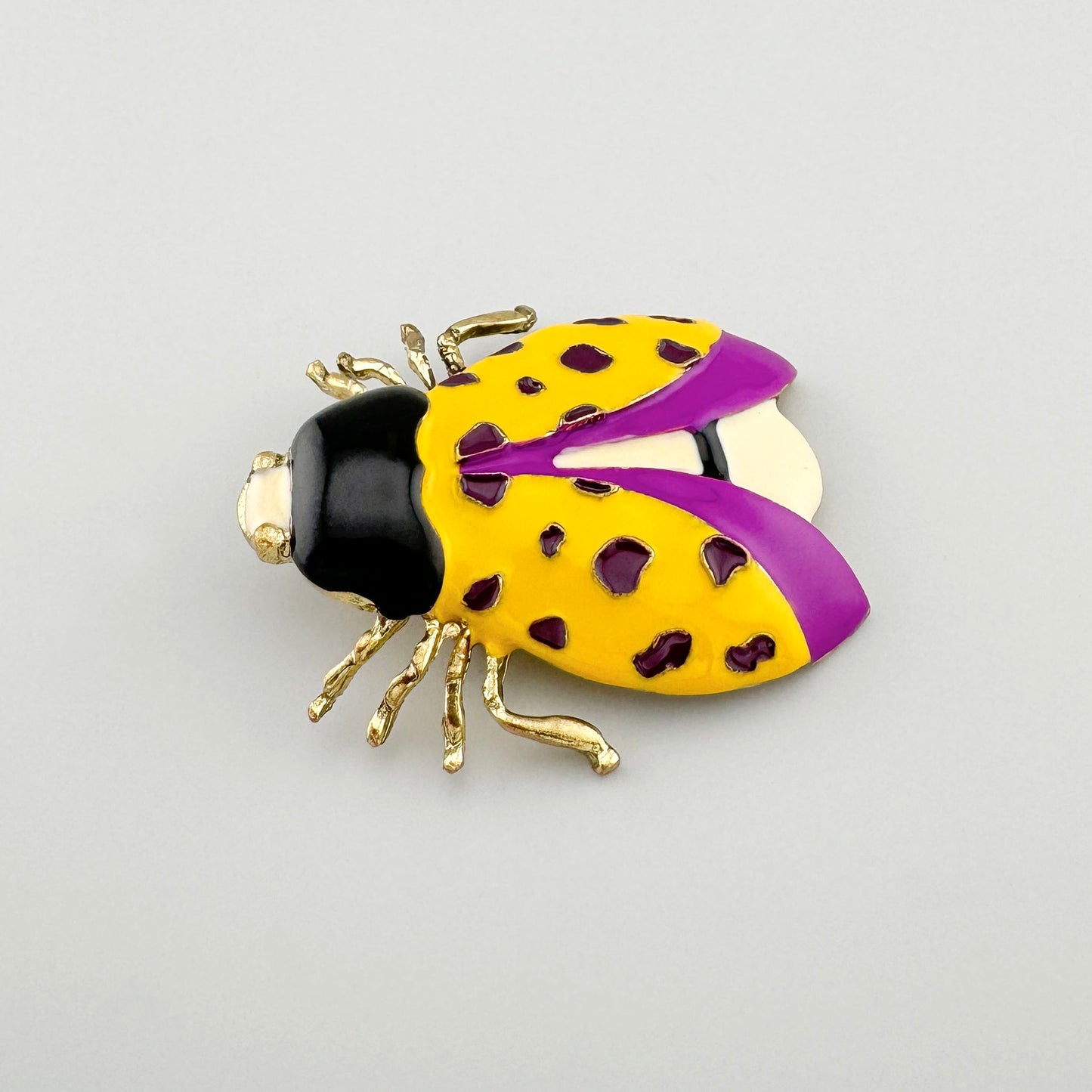 beetle brooch