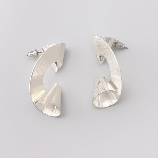 Geometric spiral earrings Sonata (Spain)