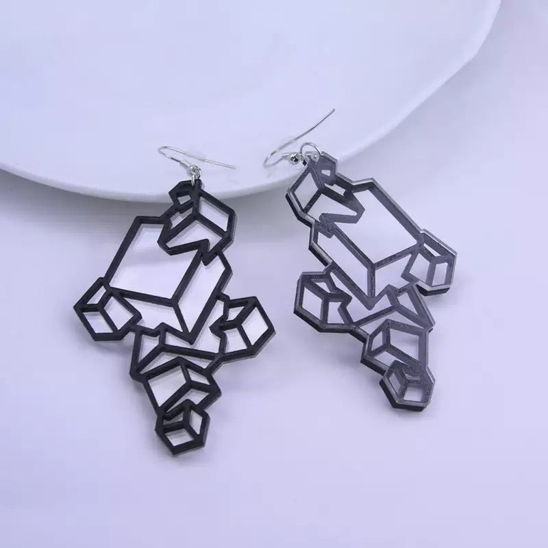 mosaic earrings