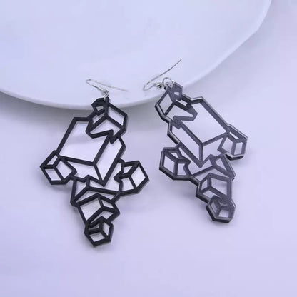 mosaic earrings