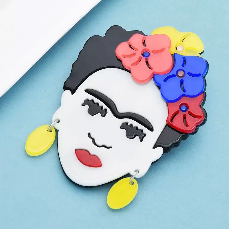 Frida Kahlo brooch