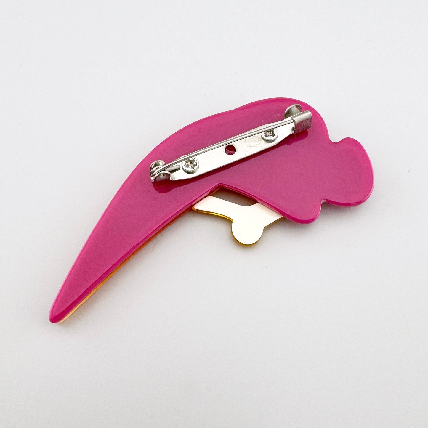 Surfer brooch