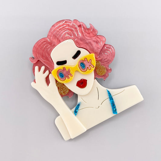 Broszka Marilyn Monroe