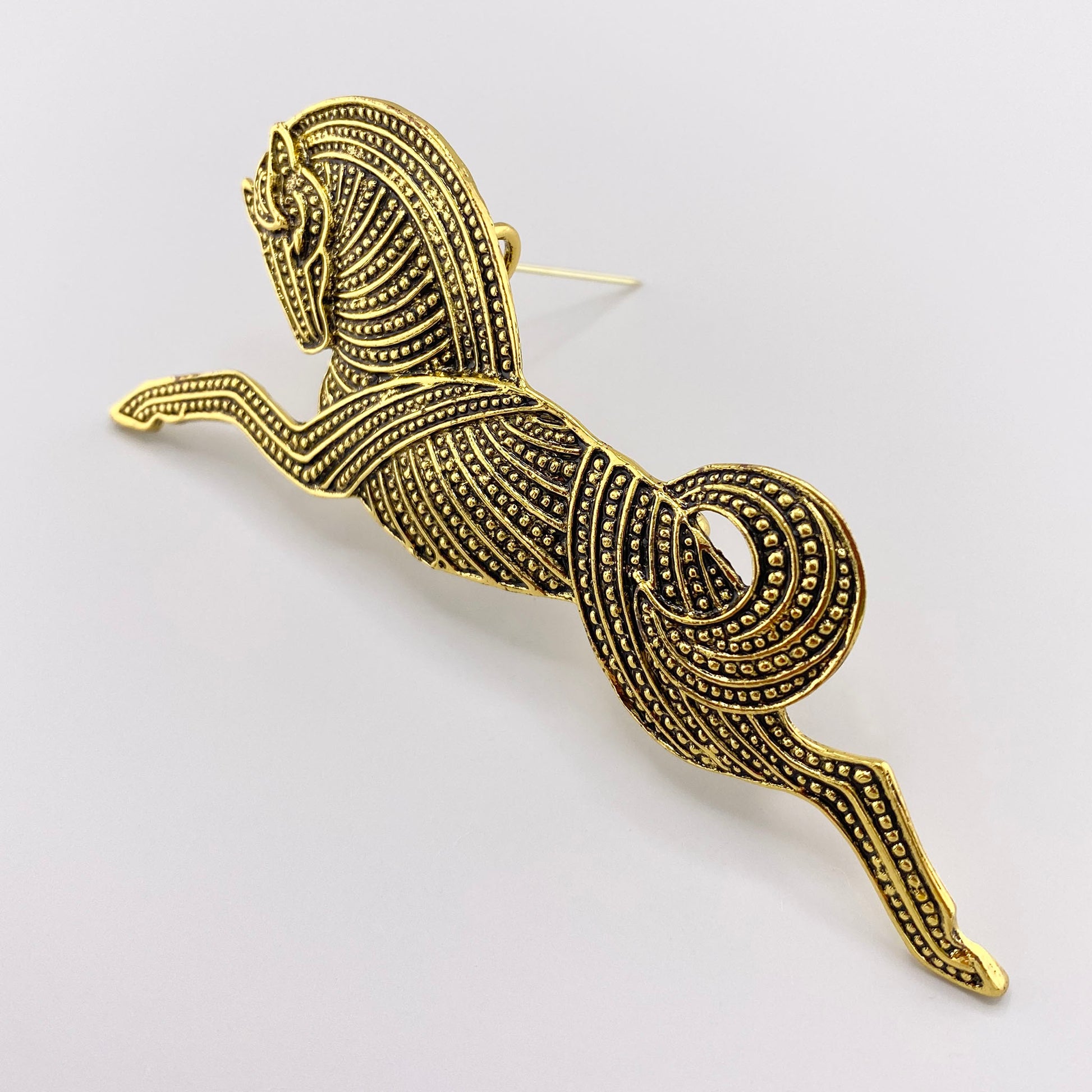 horse brooch