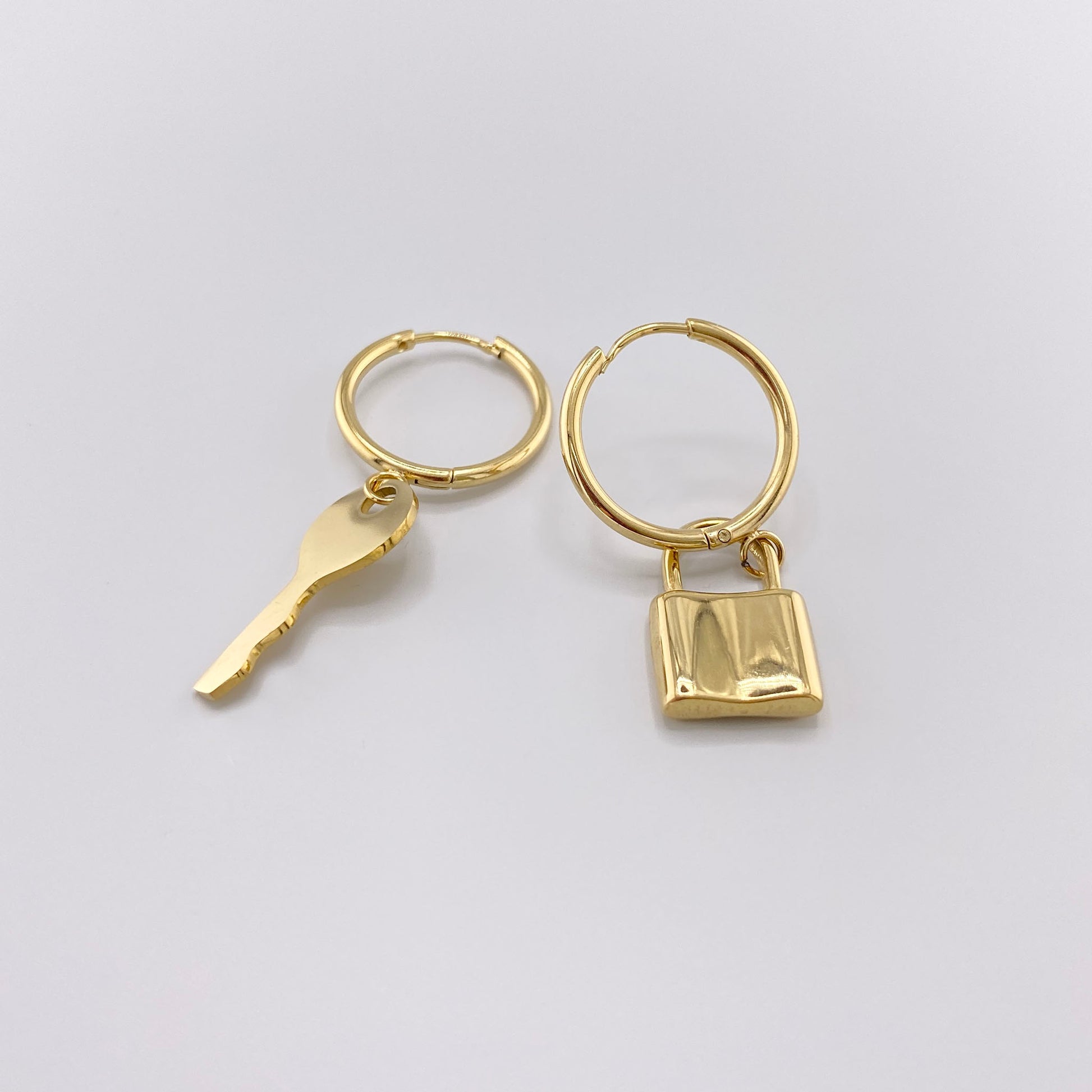 key earrings