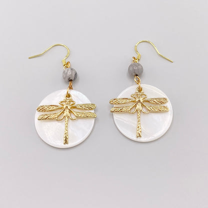 earrings dragonfly