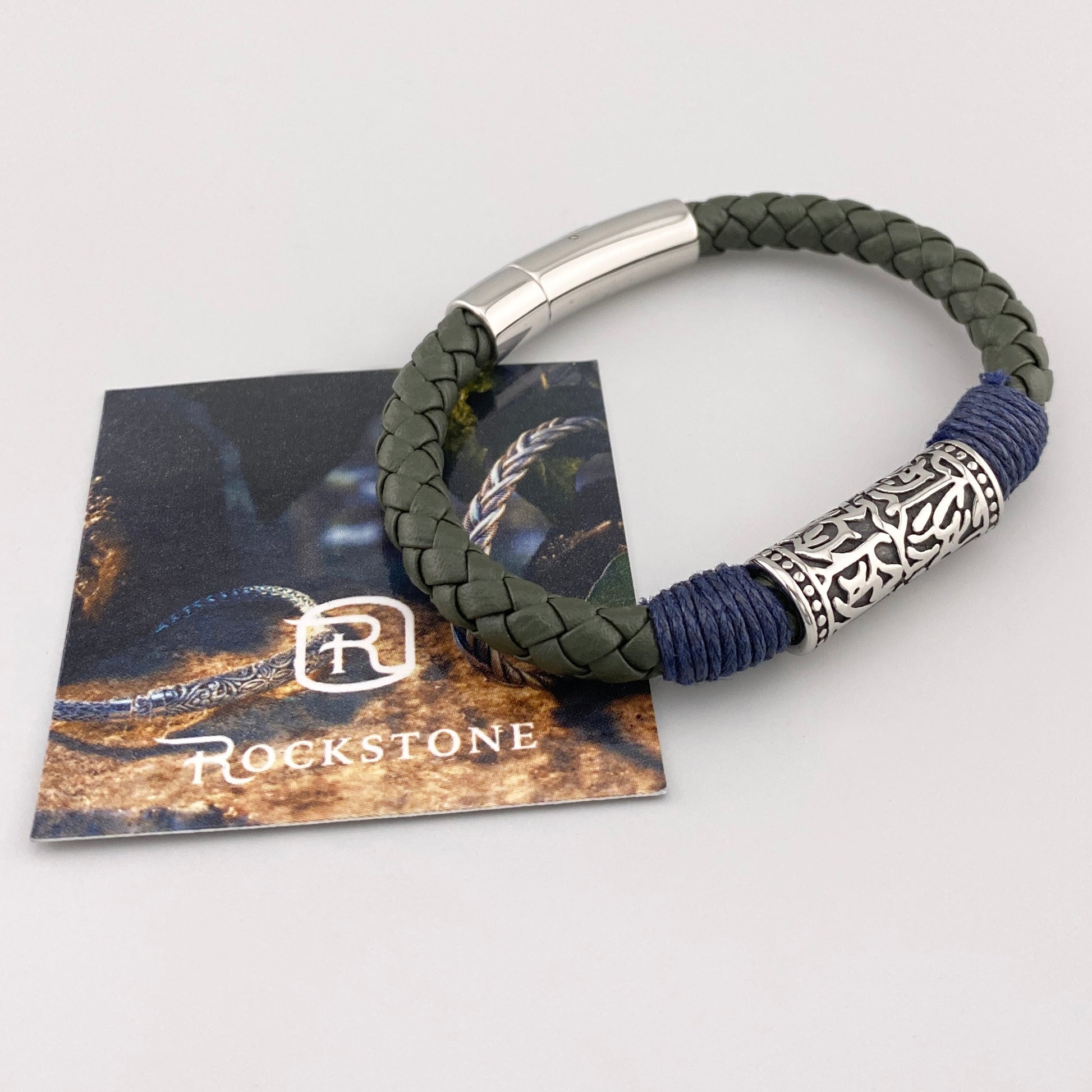 mens leather bracelet