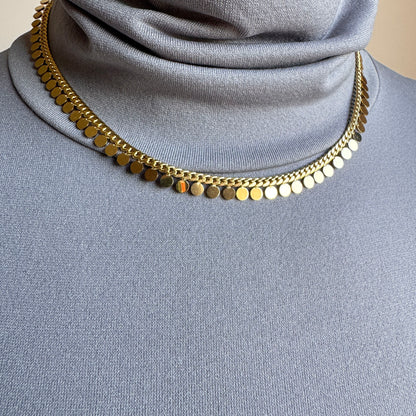 Necklace with coins IRL (France)