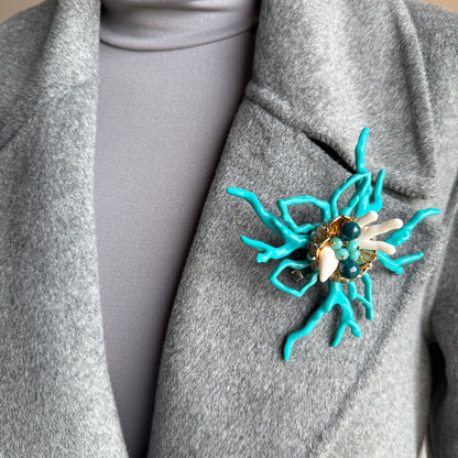 Coral brooch Sonata (Spain)