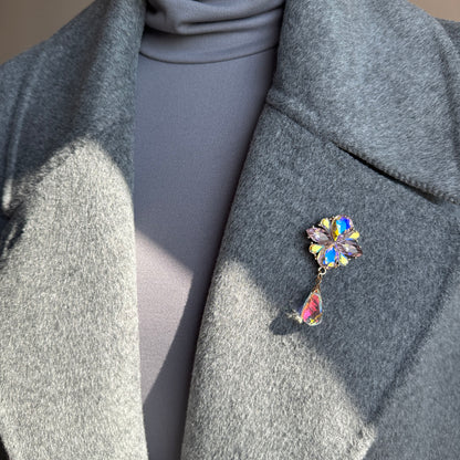Brooch with crystals Sonata (Spain)