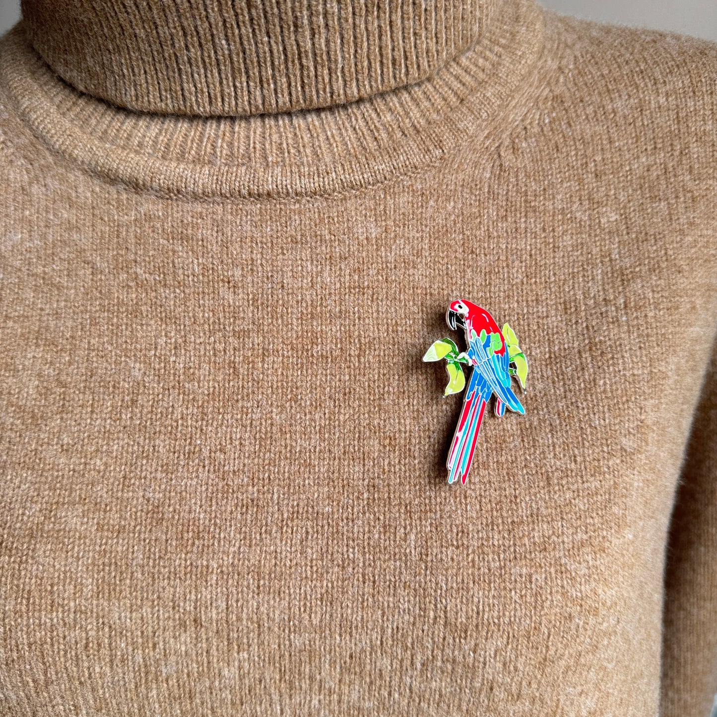 Parrot brooch Sonata (Spain)