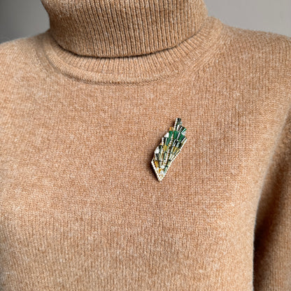 Brooch with crystals Maravillas (Spain)