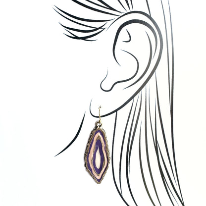 Earrings with enamel Sonata (Spain)