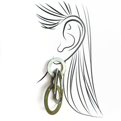 Geometric earrings Sonata (Spain)