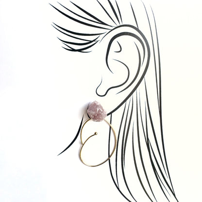 Earrings with stones Sonata (Spain)