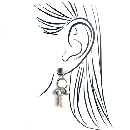 Earrings with pearls Sonata (Spain)