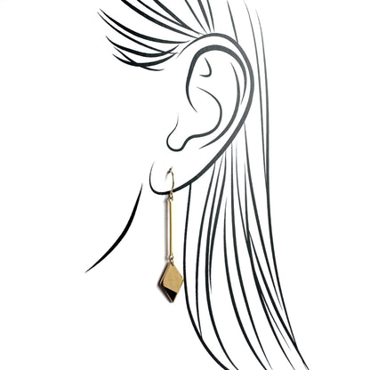 Rhombus earrings IRL (France)
