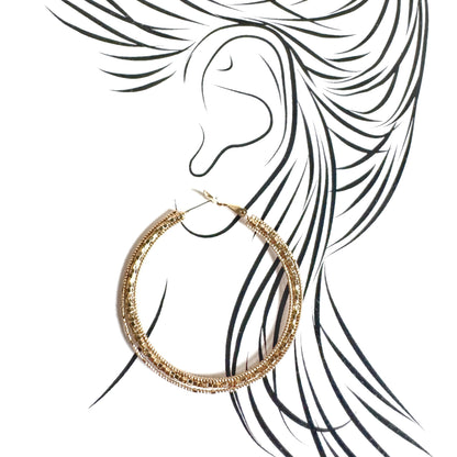 Triple hoop earrings IRL (France)