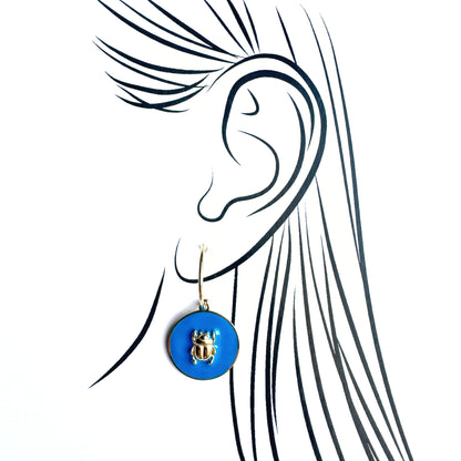 Beetle earrings Ikita (France)
