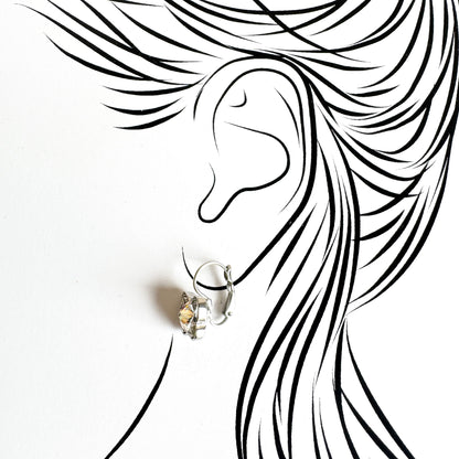 Butterfly earrings Bohm (France)
