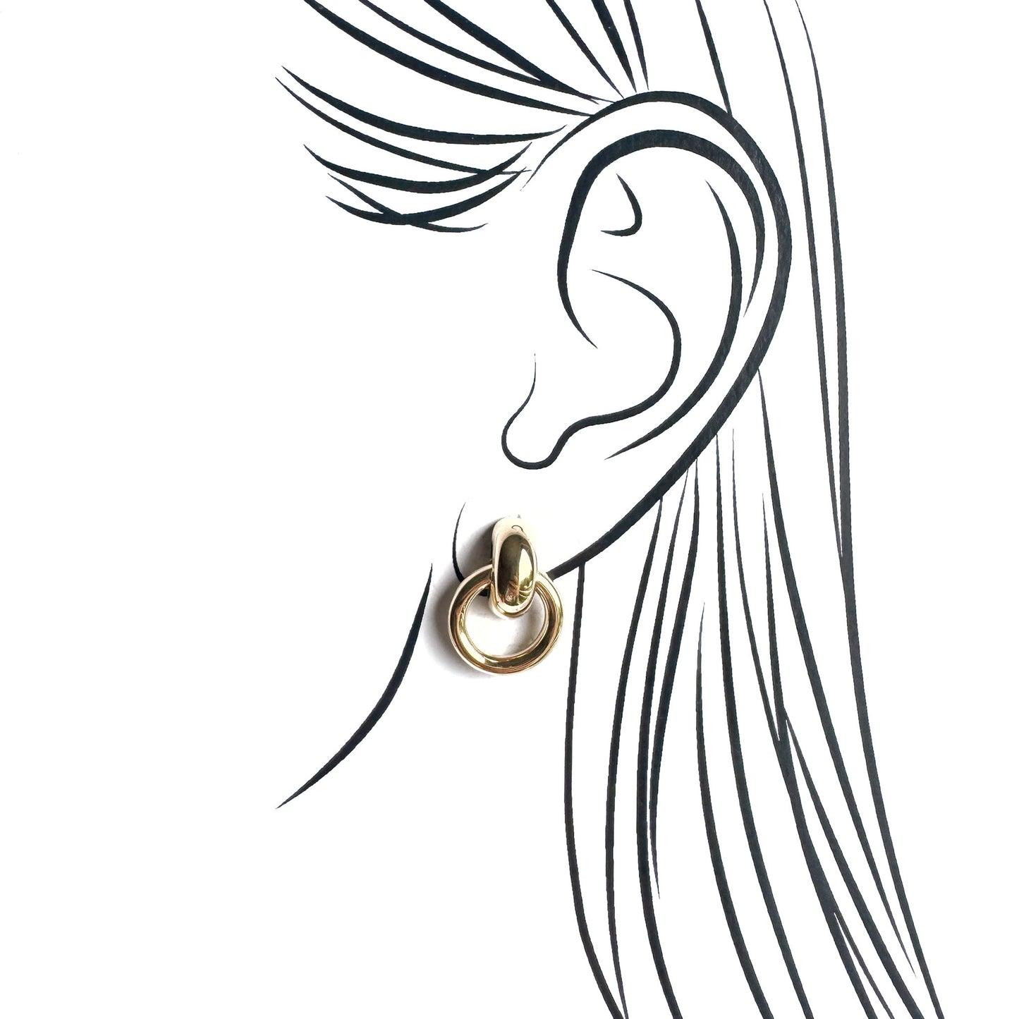 Hoop earrings Ikita (France)