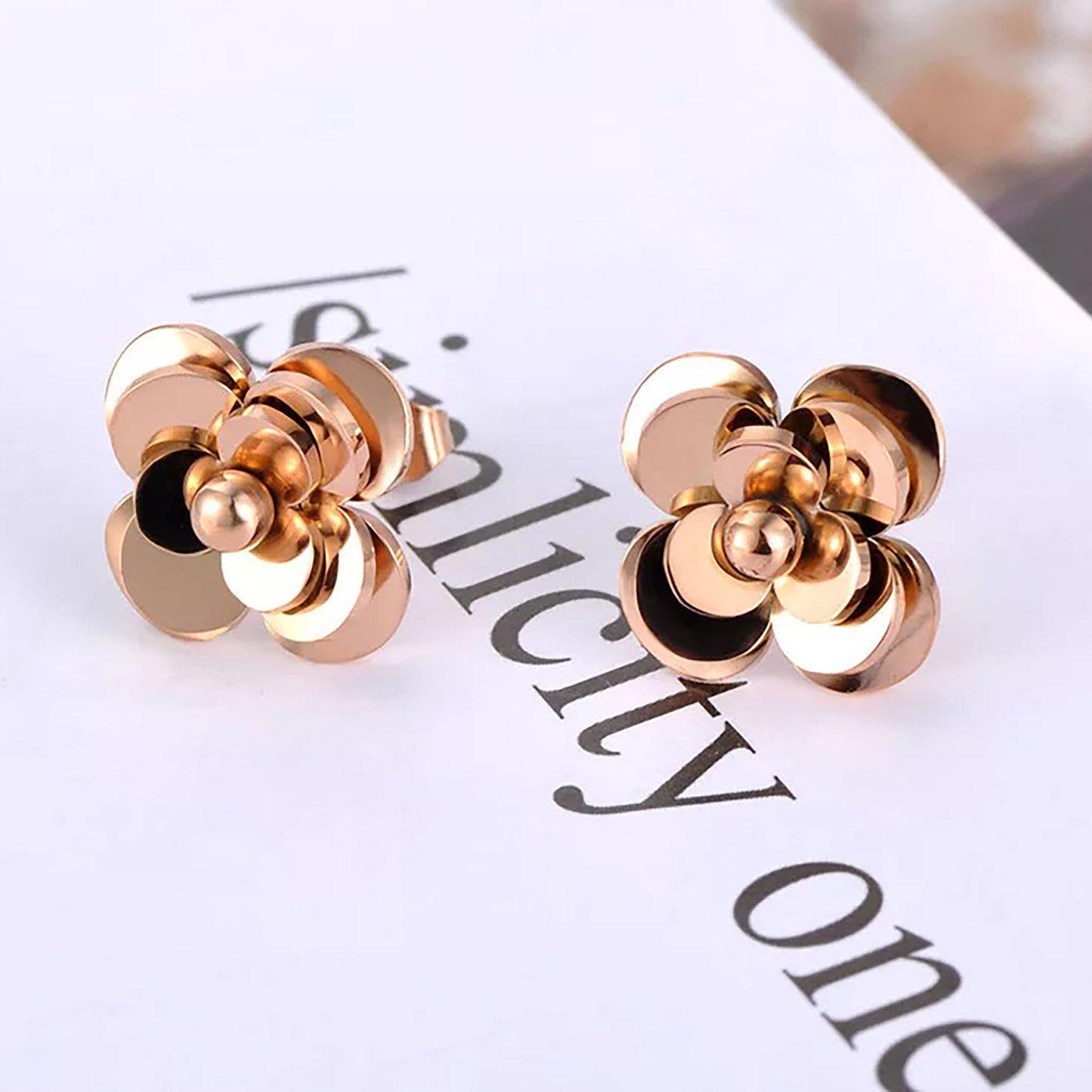 flower earrings