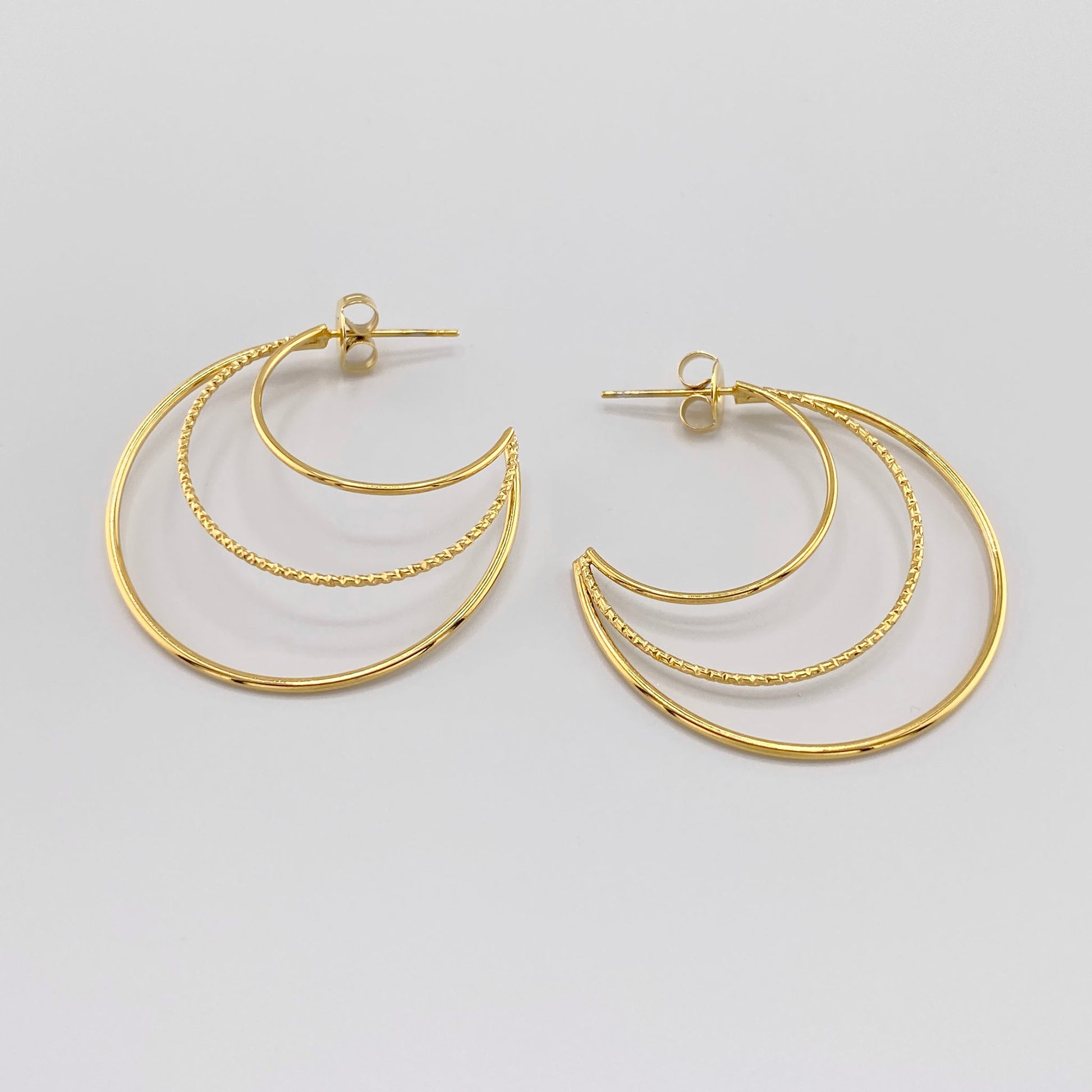 moon earrings