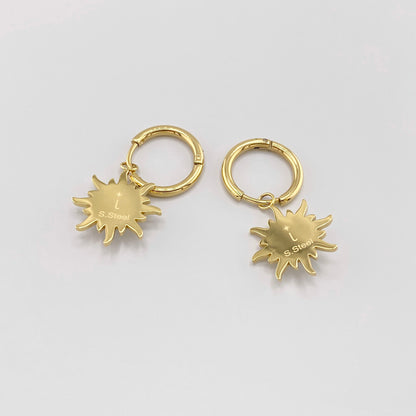 Sun earrings