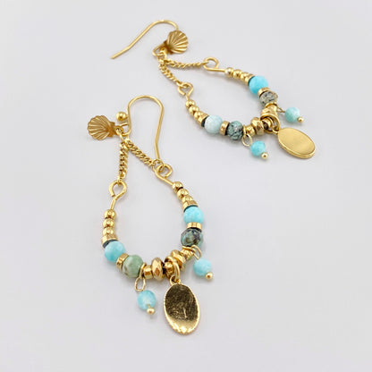 Turquoise earrings