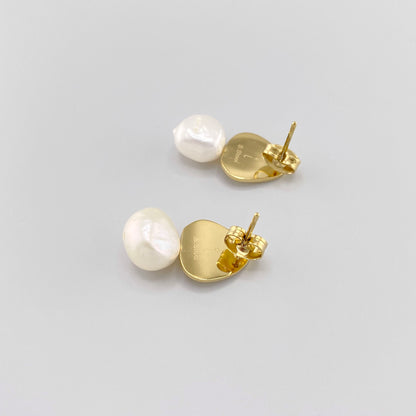 Pearl earrings