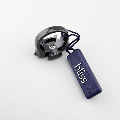 Каблучка Bliss Gioielli з чорної сталі у фірмовій упаковці