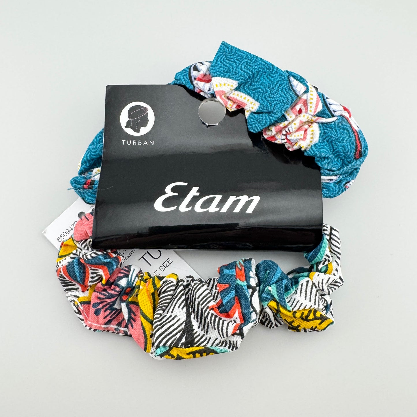 Zestaw opasek Etam w stylu boho z kolorowymi wzorami i miękką tkaniną