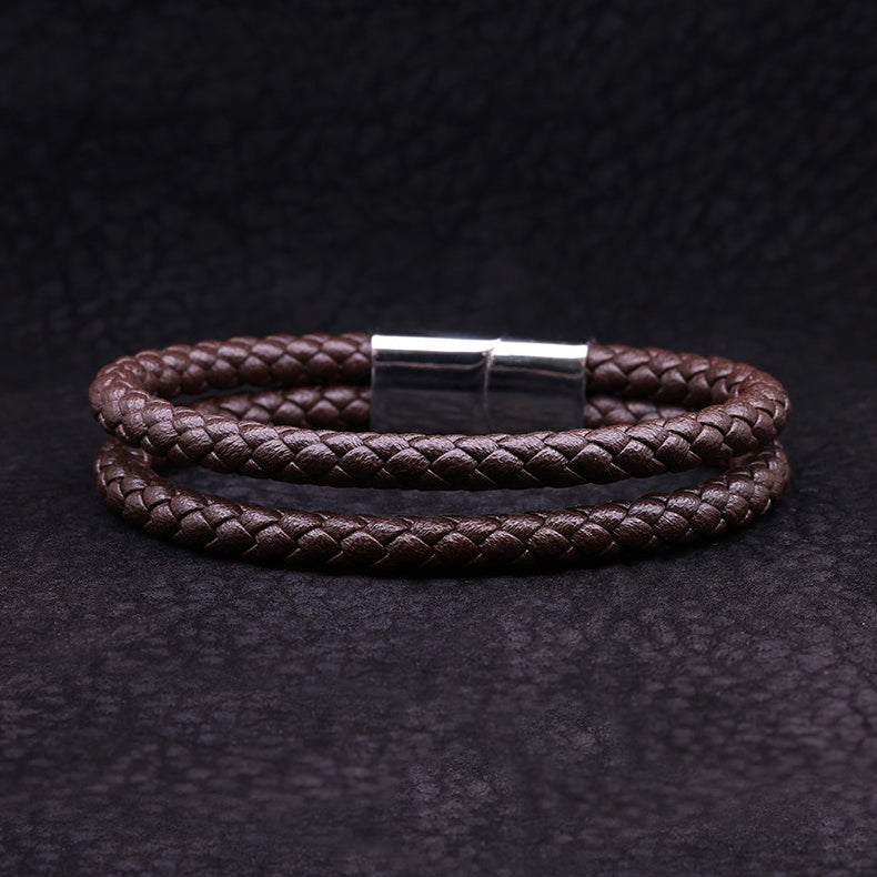 mens leather bracelets