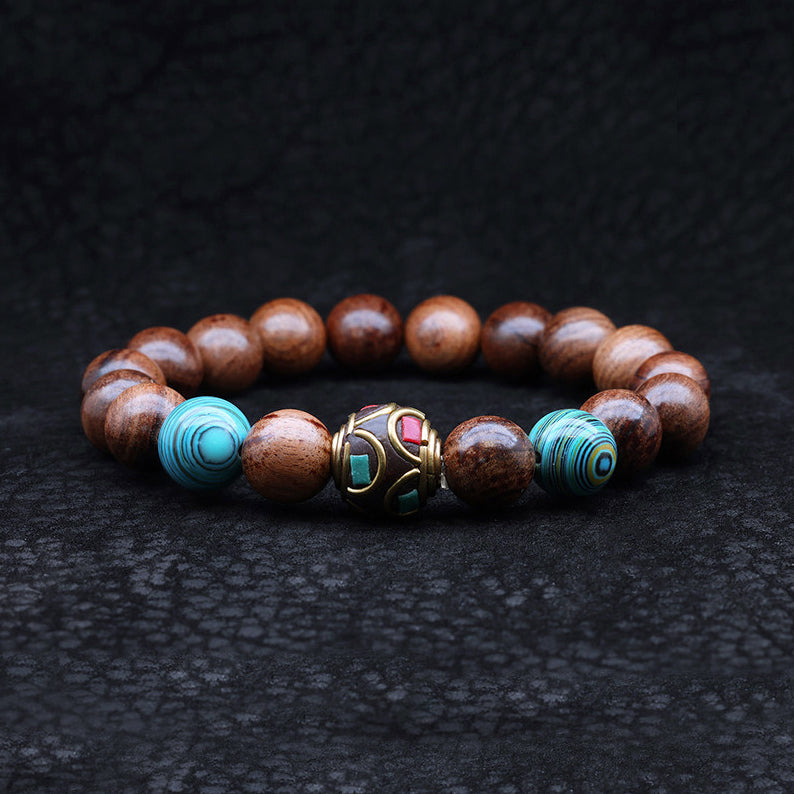 bracelets wooden beads