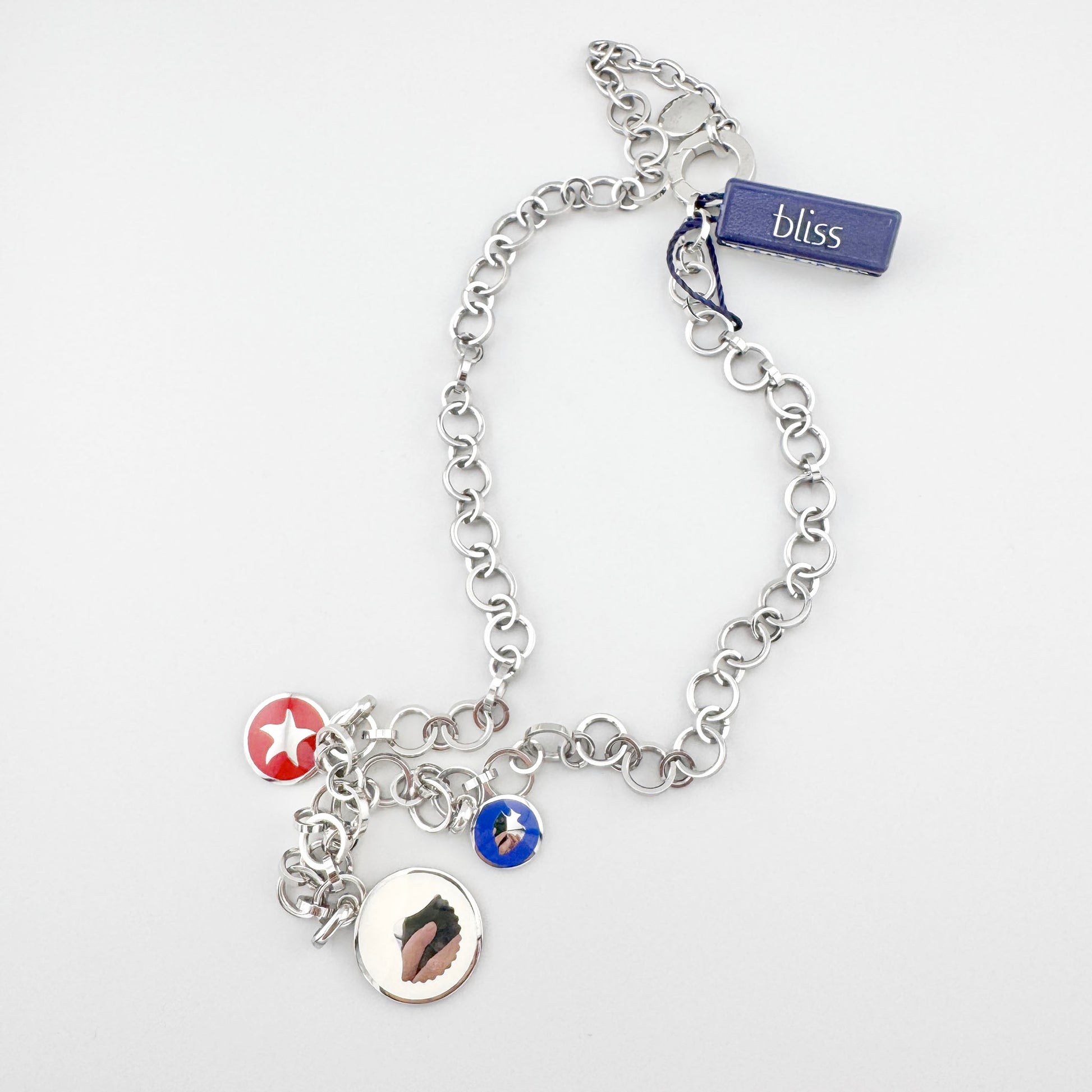 Collier mit bunten Medaillons Bliss Gioielli mit maritimen Symbolen