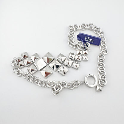 Collar Bliss Gioielli con detalle de cierre y cadena de acero