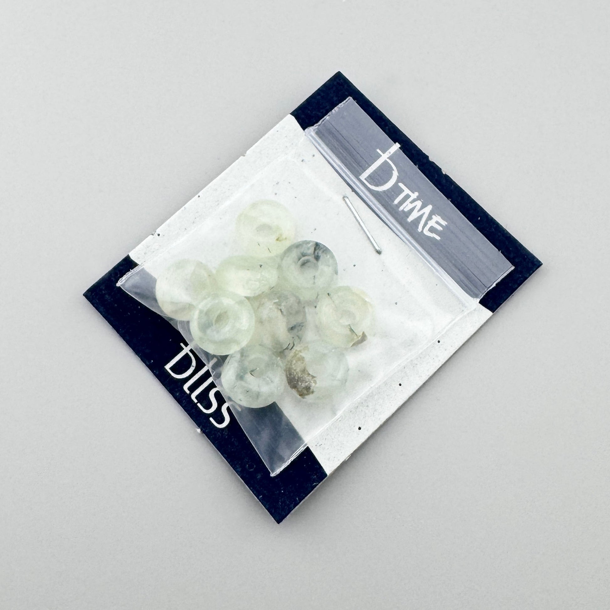 Light green prehnite stones Bliss Gioielli with a soft translucent mineral tone