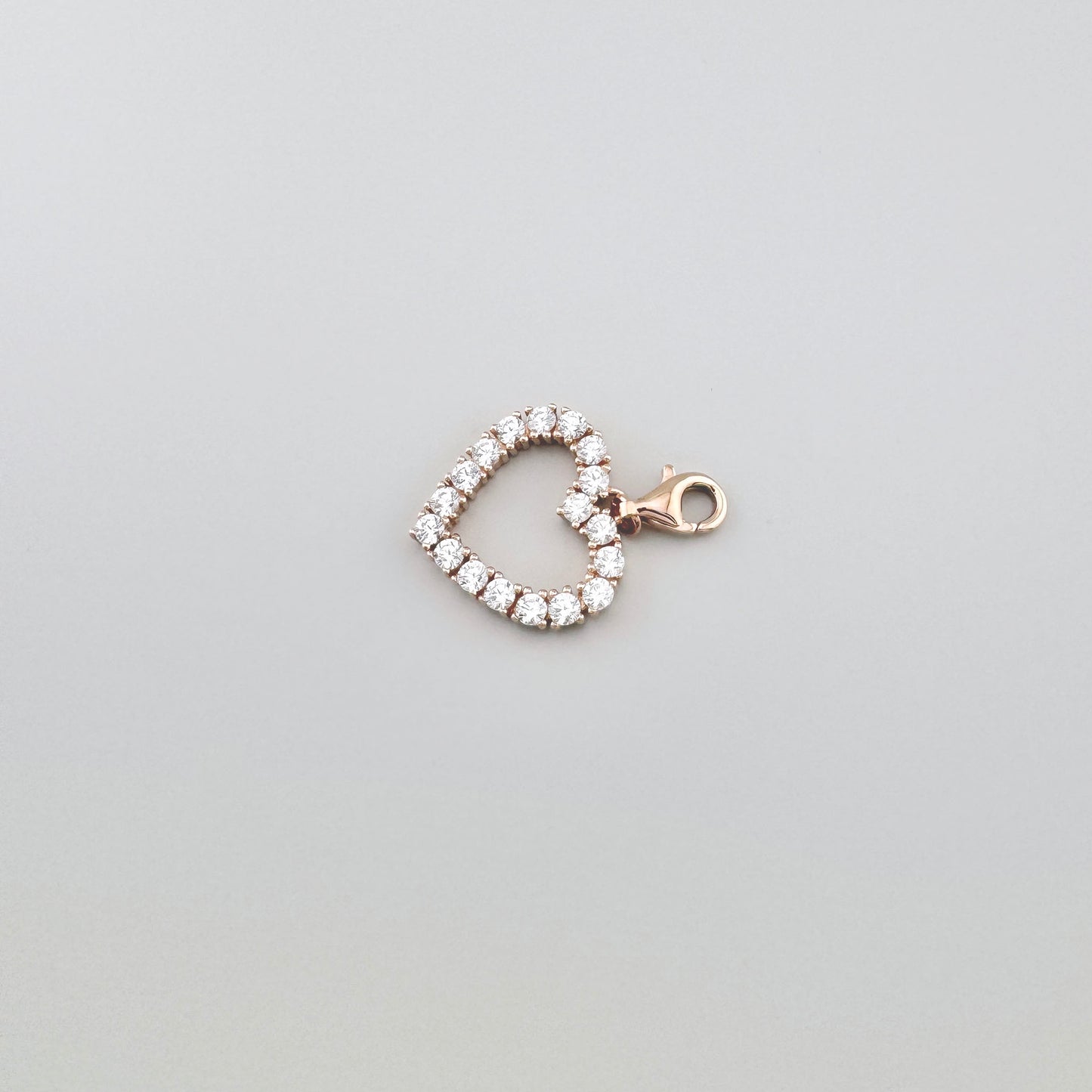 Zawieszka serce Thomas Sabo z cyrkoniami i wykończeniem w odcieniu różowego złota