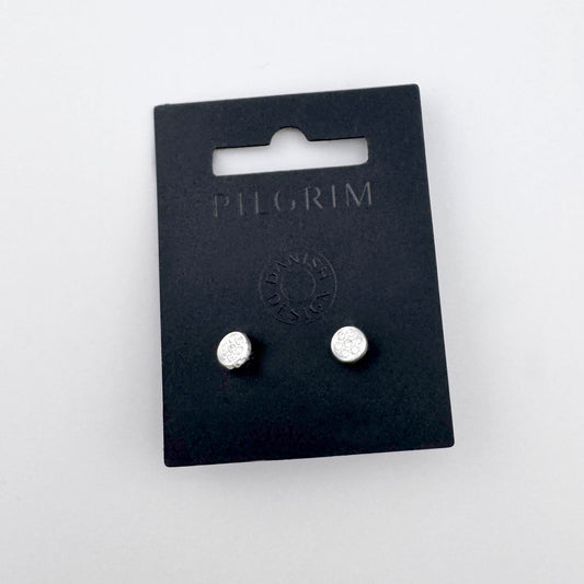 Kolczyki sztyfty Pilgrim z cyrkoniami w minimalistycznym stylu